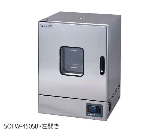 Tủ sấy đối lưu cưỡng bức có cửa quan sát AS ONE 1-8998-22-22 SOFW-450SB, 320oC 91 lít